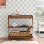 Delta Children Scout Changing Table, Chestnut