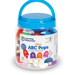 Learning Resources Mini ABC Pops – Alphabet Toys, ABC Puzzle, Phonics Games for Toddlers, Fine Motor Toys, Play Food Set, Preschool Activities, Sensory Bin Letters, Gifts for Kids