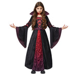 Spooktacular Creations Halloween Girls Royal Vampire Costume for Kids and GIrls, Gothic Queen Halloween Dress Up for Party