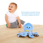 Baby Einstein Octoplush Musical Huggable Stuffed Animal Plush Toy, Learn Colors in 3 Languages, Blue, 11" Age 3 Month and up,