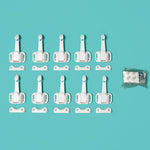 Regalo Safety Cabinet Locks for Baby Proofing, Child Proof Cabinet & Drawer Locks with 3M Adhesive Strips (12 Pack)