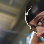 Mizuno GX-Sonic Racing Mirrored Swim Goggle, Smoke Blue, One Size Fits All