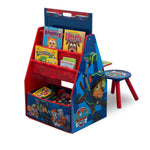 Delta Children Deluxe Kids Art Table | Easel, Desk, Stool, Toy Organizer, Nick Jr. PAW Patrol
