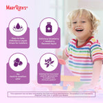 MARYRUTH'S Toddler Elderberry Syrup, USDA Organic Elderberry, Sugar Free Kids Immune Support Supplement for Ages 1-3 Years, Clean Label Project Verified®, Vegan, Non-GMO, Gluten Free, 1 Fl Oz