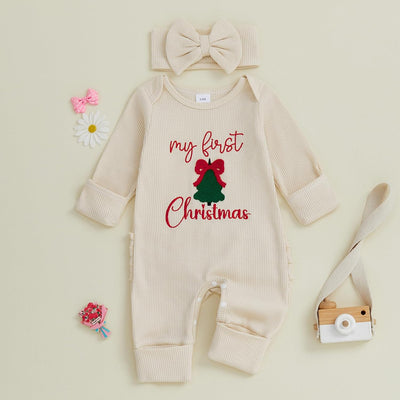 My First St Patricks Day Baby Girl Outfit Newborn St Pattys Day Onesie Waffle Knit Sweater Romper And Headband