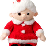 Bearington Mr. Santa Claus Christmas Stuffed Animal - 16" Kringle Plush Toy Santas with Soft Fabric, Inner Bean Bags and Floppy Body for Holiday Décor, Kids, Teens Giving