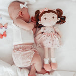 Soft Baby Doll Toys (16''), My First Baby Rag Doll for 1 Year-Old Girl Birthday Gift, Christmas Plush Toys Gift for Toddler Kids Infants -Princess Breeze