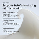 Coterie Baby Dry Skin Skincare Essentials Set | 16.2 oz Face + Body Lotion, 4.7 oz Diaper + Dry Skin Balm | Fragrance Free, Safe for Sensitive Skin, Hypoallergenic, Microbiome Friendly, Eczema Safe