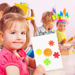 16 Pieces Stencils for Kids Geometric Shapes Children Simple Painting Stencils Colorful Drawing Templates Art Painting for Toddlers Preschooler DIY Craft(5.9 x 5.9 Inches,Elegant Style)