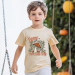 Kids Graphic Tees Grow Your Own Way Toddler Shirt Cute Mushroom Natural Boys Girls Clothes Casual Summer Tops 2T