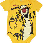 Disney Winnie the Pooh Infant Baby Boys 5 Pack Bodysuits 12 Months