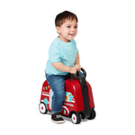 Radio Flyer 3-in-1 Happy Traveler Camper, Ride on Toy, Toddler Carry-On Storage, Ages 2-5