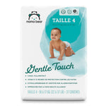 Amazon Brand - Mama Bear Gentle Touch Diapers, Size 4, 37 Count, Hypoallergenic, Leak Protection, Wetness Indicator, Stretchy Waistband, Skin Safe