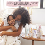The Honest Company Foaming Bubble Bath | Gentle for Baby | Naturally Derived, Tear-free, Hypoallergenic | Citrus Vanilla Refresh, 12 fl oz