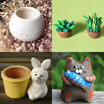 ReArt Stone Air-Dry Clay Modelling, 2.2 pounds Ideal for Beginners and Advanced Sculptors All-Purpose Modeling Clay (White)