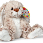 Melissa & Doug Burrow Bunny Stuffed Animal Plushie with Big Feet, Floppy Ears & Fluffy Tail, Adorable Pretend Play Toddler Toys for Girls & Boys 3+