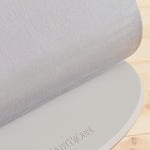 BabyBjörn Bouncer Bliss, Light Gray, Woven, Petal Quilt | 2-in-1 Adjustable Baby Bouncer Seat and Toddler Chair, Newborn to Toddler (8-29 lbs), 4 Positions, Lightweight & Portable