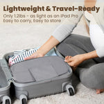 30°Adjustable Pregnancy Pillow – Portable Travel Maternity Pillow Wedge with Washable Cover, Relief Back, Belly & Hip Pressure, Ideal for Side Sleeping Pregnant Women