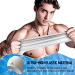Large Swimming Cap Durable Silicone Waterproof Swimming Cap Ideal for Long Hair and Thick Braids Keeps Hair Dry While Swimming
