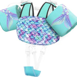 Vvinca Separable Toddler Swim Vest Fit 22-66 Lbs（1-6 Years）|2025 Newest 3 in 1 Pool Float & Arm Bands Boys and Girls, Adjustable Sturdy Safety for Infant 1 2 3 4 5 6 Year