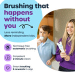 Willo BrushBot Kids Toothbrush Kit, Small Berry Dye-Free