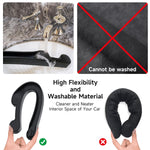 Car Seat Gap Filler Set of 2, Soft Foam Multifunctional Seat Side Gap Filler with Organizer & Hook Function, 3in1 Gap Stopper Universal Fit Car SUV Truck Fill The Gap Between Seat & Console