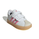 Adidas Unisex-Baby VL Court 3.0, White/Bliss Pink/Alumina, 5