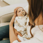 Little Unicorn Premium Cotton Swaddle Baby Blanket | Breathable Fabric | for swaddling, Play, Nursing & More (Llama Llama)