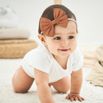 doboi 20PCS Baby Girls Headbands Hair Bows Nylon Hairbands Hair Accessories for Newborn Infant Toddlers Little Girls