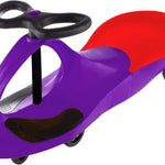 Wiggle Car - Ride on Toy for Ages 3 and Up - Toddler Ride on Toys with no Batteries, Gears, or Pedals Just Twist, Wiggle, and Go by Lil’ Rider (Blue)