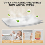 Homeleafy 2-in-1 Auto Dry&Wet Wipes Warmer, 3s Smart Dry-to-Wet Warming Technology Portable Wipes Dispenser with Clean Light&Mist Control,Desktop/Wall Mounted Baby Diaper Warmer for Newborns,Outdoor