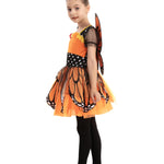 Spooktacular Creations Child Girls Butterfly Costume, Toddlers Fantasy Butterfly Outfit with Wings and Headband, Baby Dress for Kids Halloween Role Play Parties (Toddler (3-4yr))