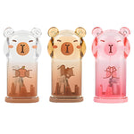 Cute Capybara Stationery Set,Kawaii School Supplies,Including 3Pcs Cute Capybara Pencil Sharpeners, for Kawaii Office School Home Supplies