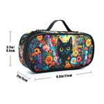Droerfes Black Cat Pencil Case Pencil Pouch Large Capacity Pen Bag School Office Organizer Stationery Storage Box For Girls Boys Teen Kids