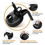 64oz Glass Pitcher with Lid, 2 Quart Mason Jar Pitchers with Lid and Spout, Wide Mouth Breast Milk Pitcher Glass Jug Sun Tea Pitchers, Cold Brew Coffee pitcher, Fridge Container for Water, Juice, Tea