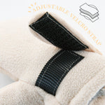 RAOEXI Toddler Infant Winter Mittens Lined with Fleece Easy-on Baby Boy Girls Warm Gloves Outdoor (A-beige,M (1-2 Years))