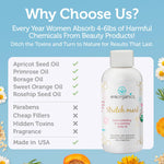 Era Organics Organic Stretch Mark Oil for Pregnancy - Extra Moisturizing Belly Oil for Pregnancy - Pregnancy Oil to Prevent Stretch Marks - Pregnancy Must Haves