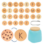 Learning Resources Alphabet Cookie Jar - ABC Toys for Kids, Alphabet Activities, Phonics Practice, Reading Practice, Language Development, Toddler Montessori Toys, Birthday Gifts for Boys and Girls