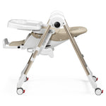 Peg Perego Prima Pappa Zero 3 - High Chair - for Children Newborn to 3 Years of Age - Made in Italy - Astral (Beige)