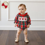 St Patricks Day Baby Girl Outfit Newborn Shamrock Bubble Romper Shirt Cute Bow Onesie Infant Spring Summer Clothes