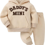 Toddler Baby Boy Fall Clothes Long Sleeve Hoodie Sweatshirts Pants Set Infant Winter Outfits