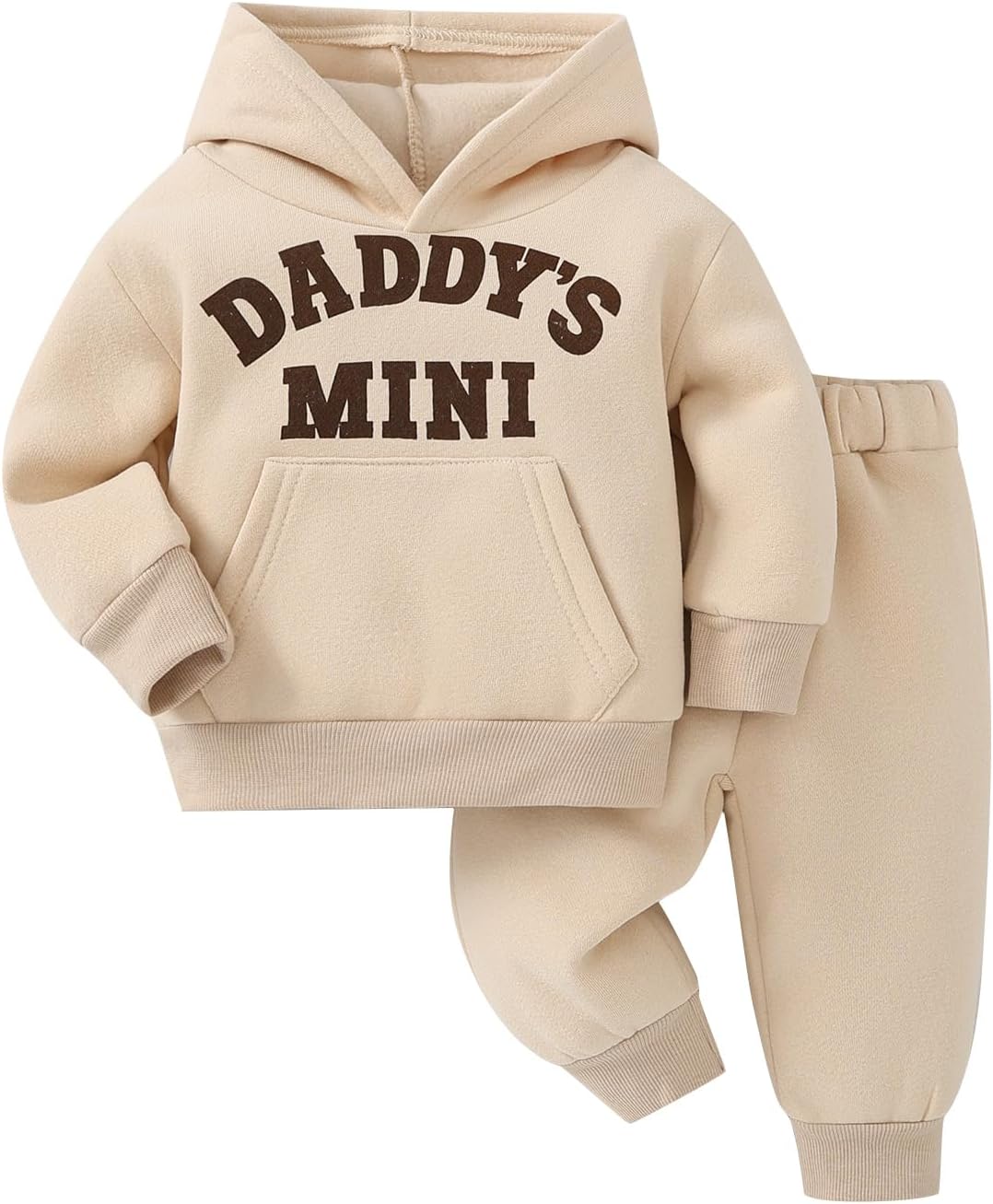 Toddler Baby Boy Fall Clothes Long Sleeve Hoodie Sweatshirts Pants Set Infant Winter Outfits