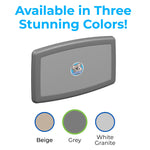 Koala Kare Surface-Mounted Horizontal Baby Changing Station, Model KB300-01 (Grey)