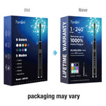7AM2M Sonic Electric Toothbrush for Adults & Kids, One Charge for 120 Days