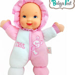 Baby's First Goldberger 11" Soft & Snuggle Bunny Doll - Baby's 1st Doll, Machine Washable, Safe for Children & Infant, Ages 0 Months & Up