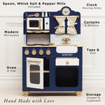 Le Toy Van Oxford Deluxe Toy Kitchen Premium Wooden Toys for Kids Ages 3 Years & Up, Oxford Deluxe Kitchen