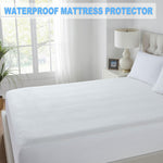 BALEINE Waterproof Queen Mattress Protector, Breathable 3D Air Fabric Cooling Smooth Soft Washable Mattress Cover with 8''-21'' Deep Pocket
