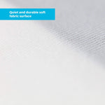 Linenspa Box Spring Encasement Queen, Complete Protection with Zipper, Waterproof Box Spring Protector Queen, White
