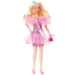 Barbie Rewind Doll & Accessories with Curly Blonde Hair & 1980s-inspired Prom Queen Outfit, Collectible & Displayable