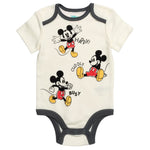 Disney Mickey Mouse Newborn Baby Boys 5 Pack Bodysuits 3-6 Months